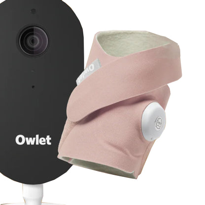 Owlet Dream Duo Baby Monitoring System Dusty Rose
