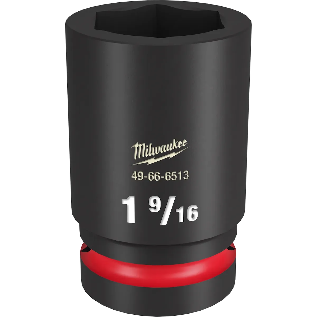 Milwaukee SHOCKWAVE Impact Duty 1" Drive 1-1/8" Deep 6 Point Socket 49-66-6519