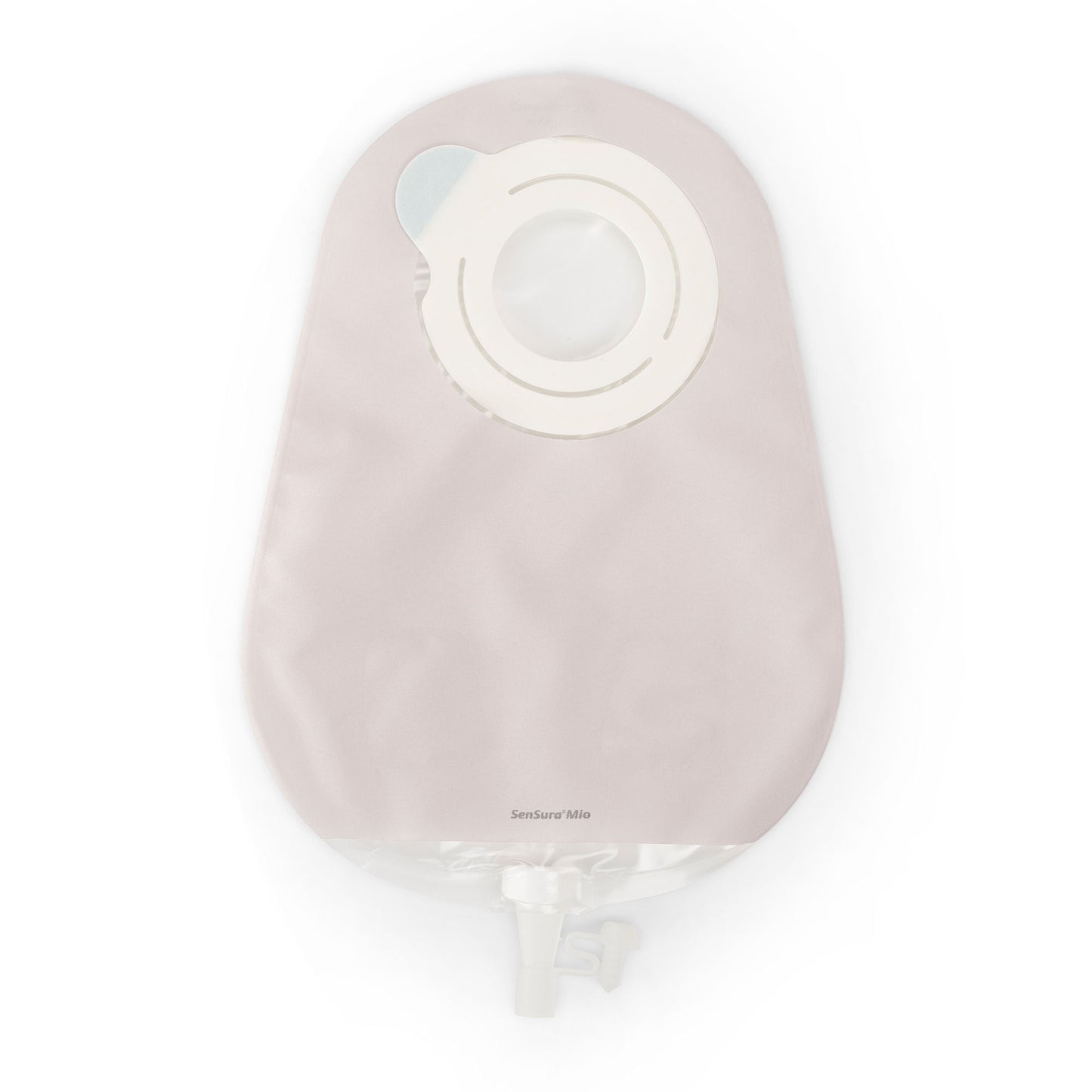 SenSura® Mio Flex 2-Piece Transparent Urostomy Pouch, Green Match