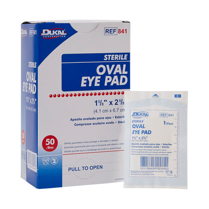 Dukal™ Small Eye Pad, Oval