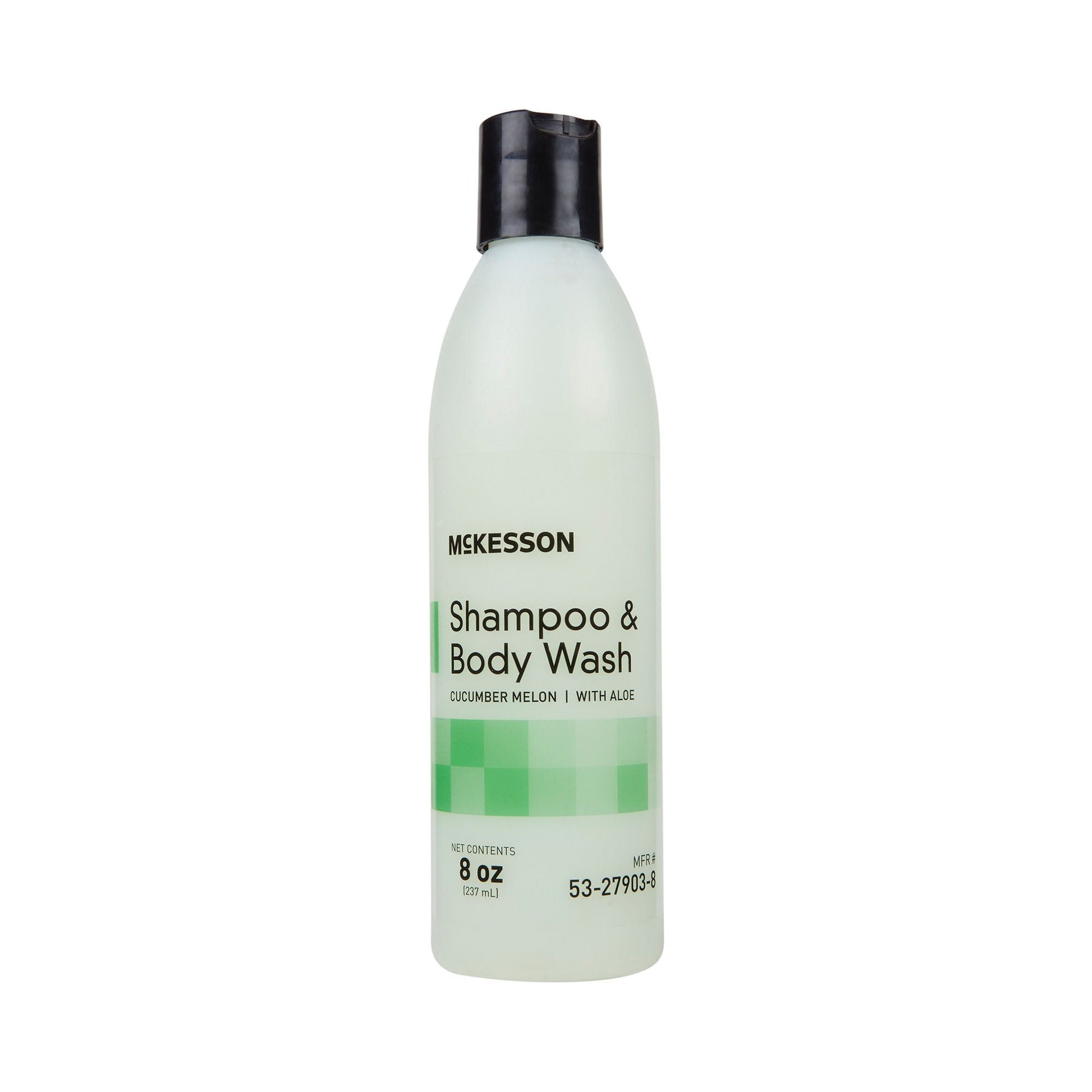 McKesson Shampoo and Body Wash, Cucumber Melon Scent, Squeeze Bottle