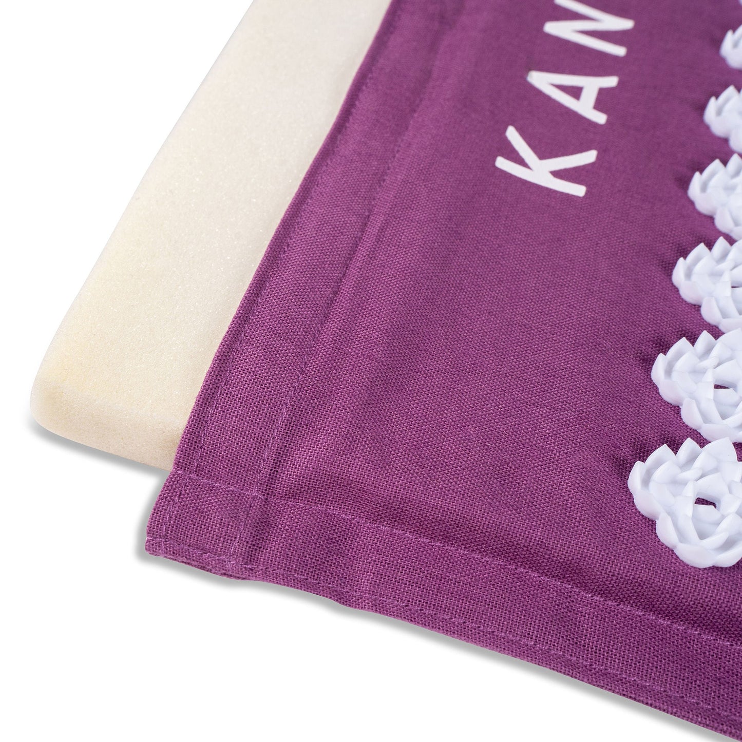 Kanjo Memory Foam Acupressure Mat Set, Purple