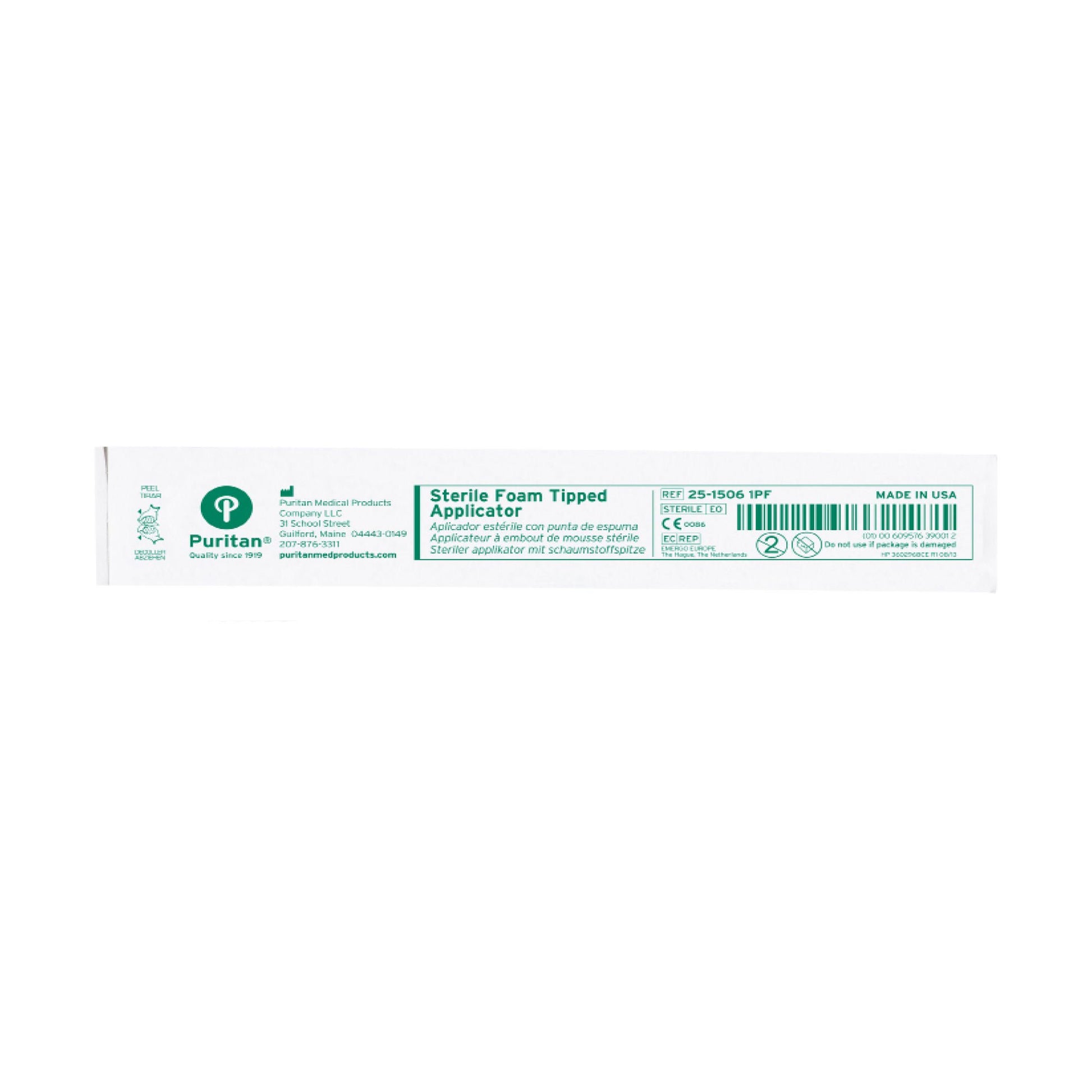 Puritan® Swabstick, 6-Inch Length