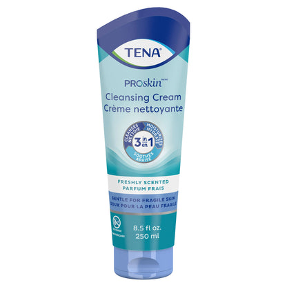 Tena® Body Wash Cleansing Cream, Alcohol-Free, White, 3-in-1 Formula