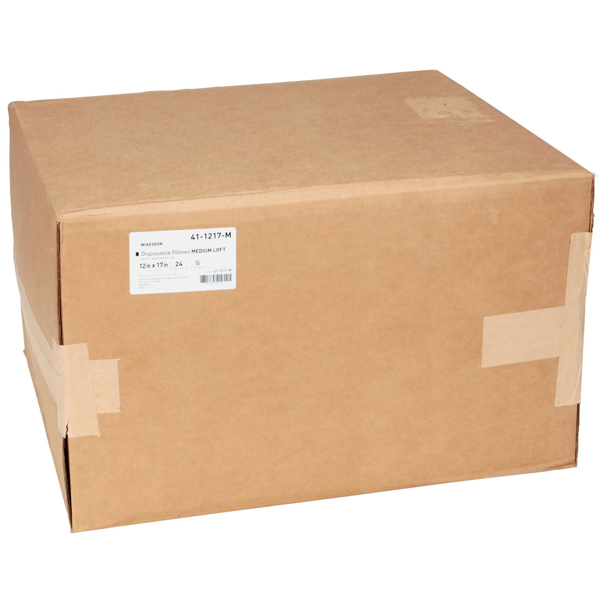 McKesson Disposable Bed Pillow, Medium Loft