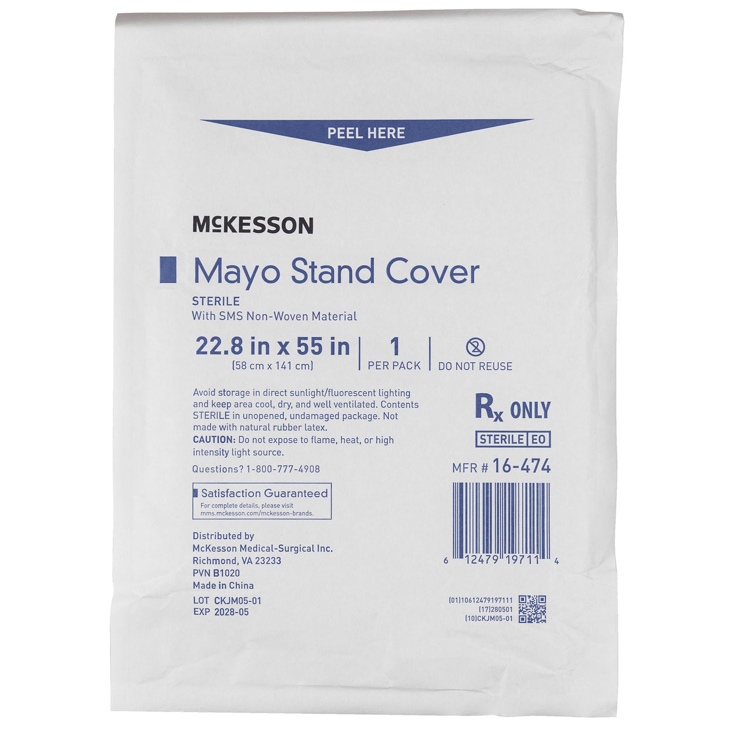 McKesson Mayo Stand Cover