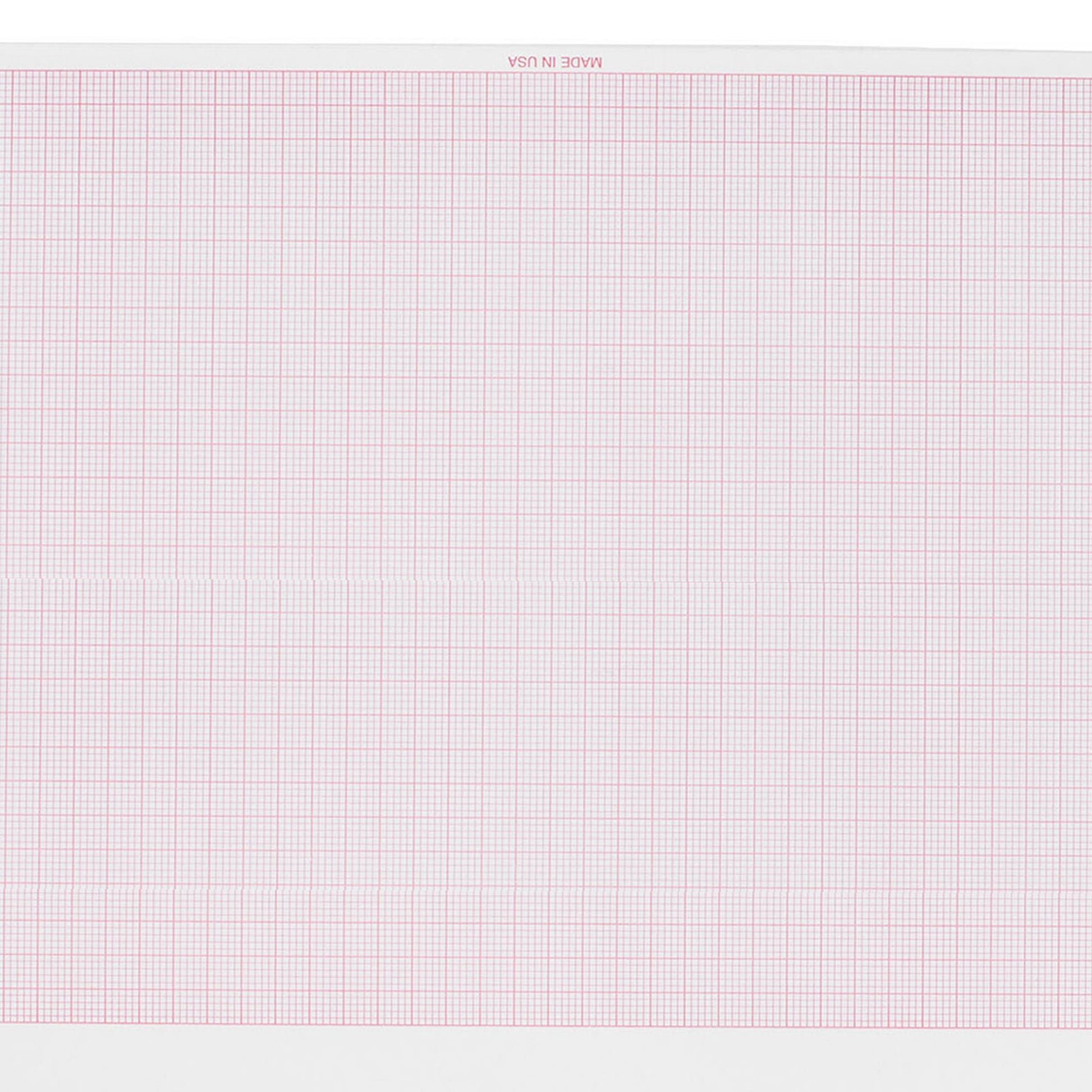 Philips ECG Recording Paper Thermal 8.5x11 Z-Fold Red Grid M3707A