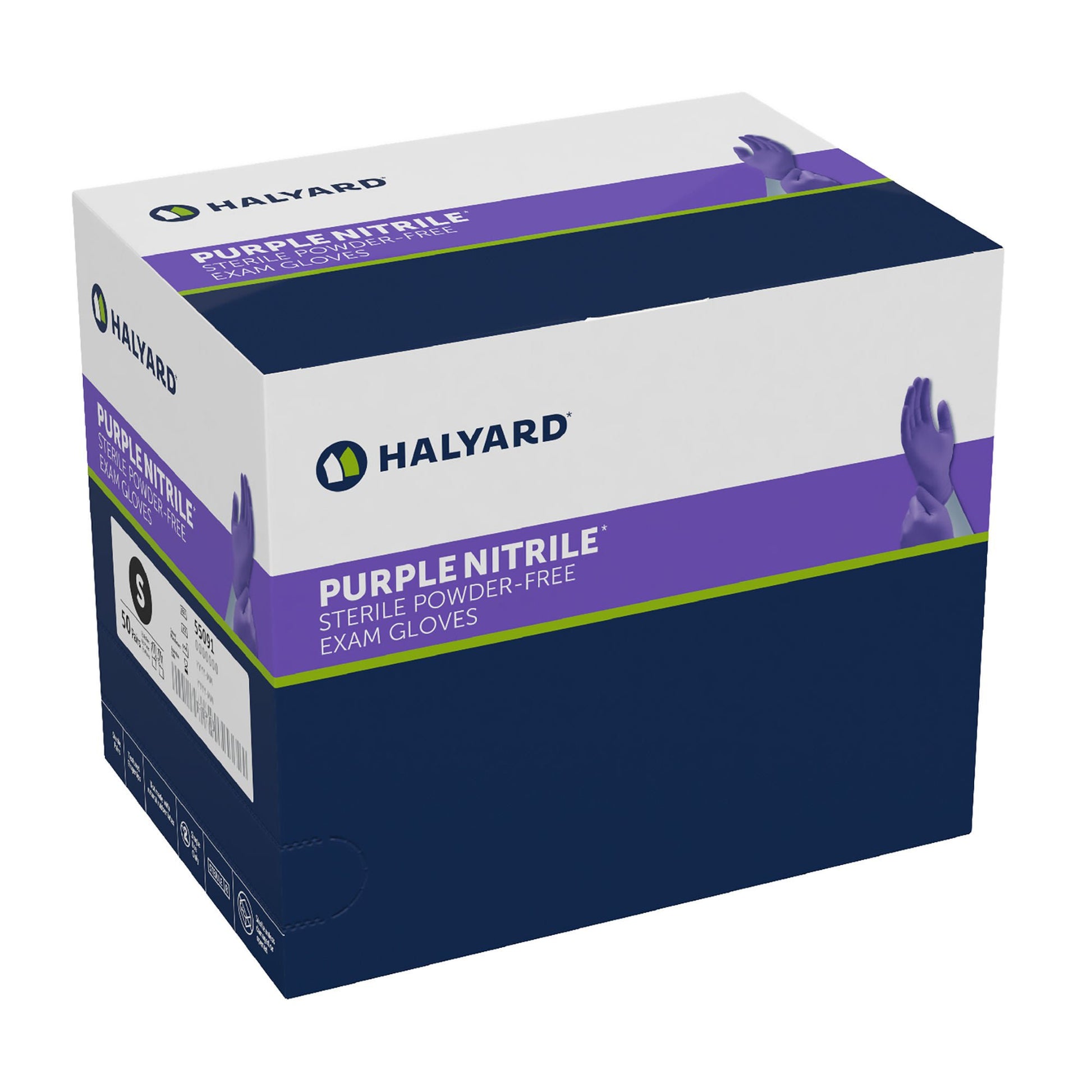 Purple Nitrile® Nitrile Exam Gloves, Purple - view 5