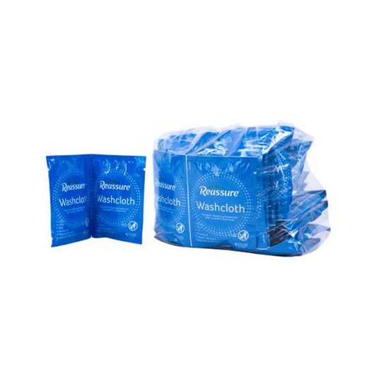 Reassure Personal Cleansing Wipe Individual Packet Light Scent