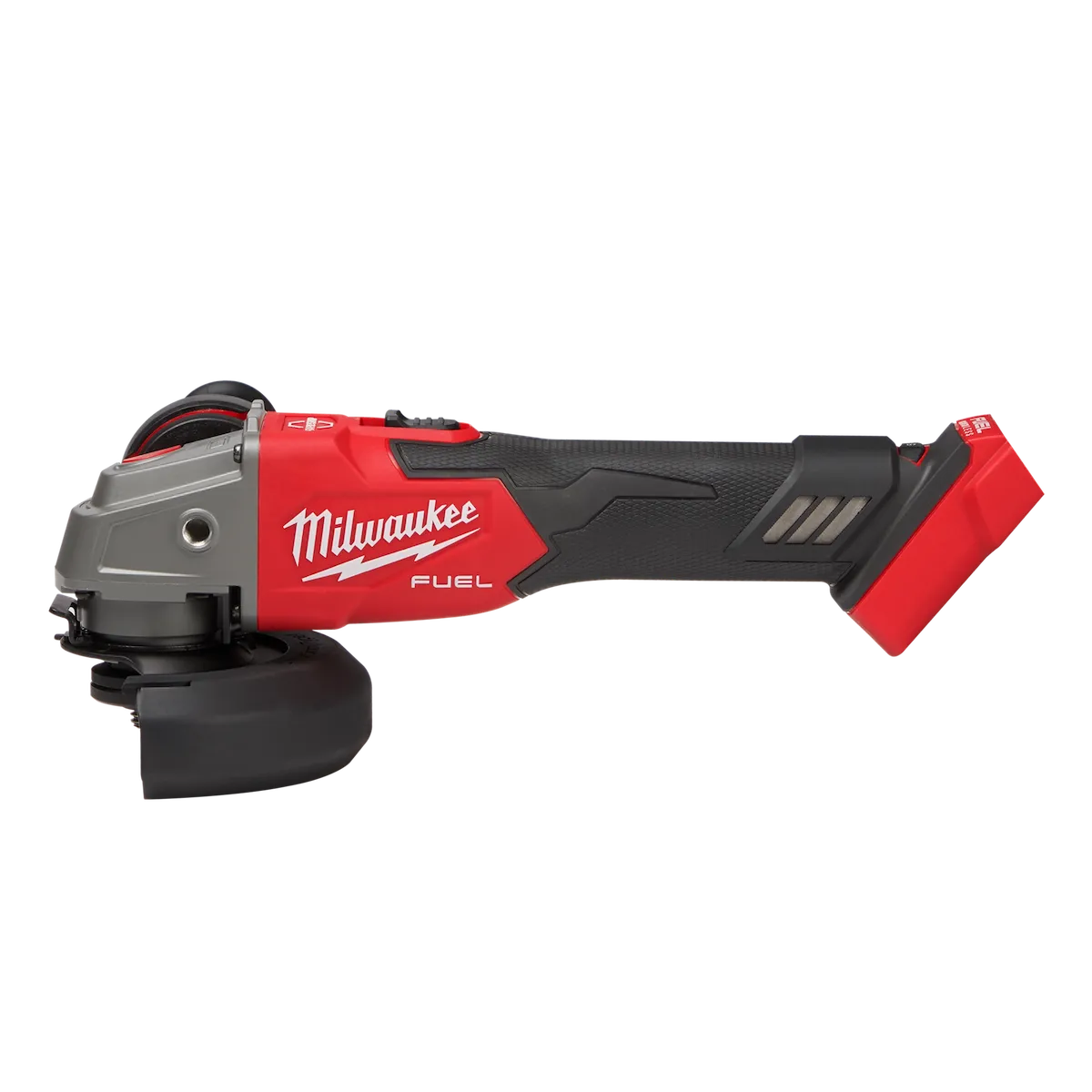 Milwaukee M18 FUEL 4-1/2" / 5" Variable Speed Braking Grinder, Slide Switch Lock-On 2889-20 | M18 Battery, Metal