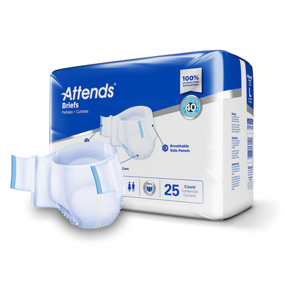 Attends® Extra Heavy Absorbency Briefs