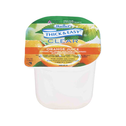 Thick & Easy® Clear Honey Consistency Orange Thickened Beverage, Cup