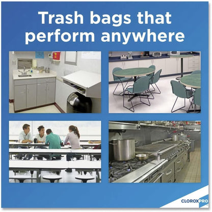 Glad Trash Bag 13 gal. 0.72 mil White Tall Kitchen Dispenser Box