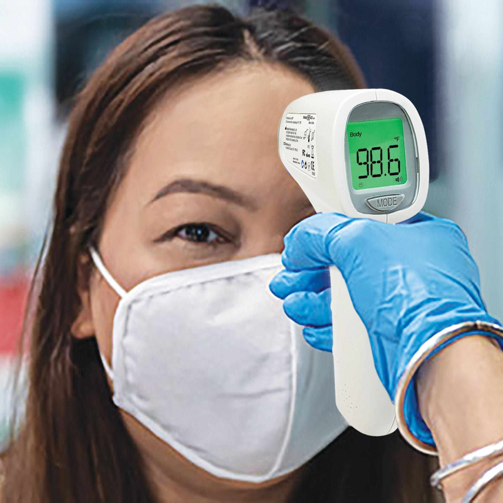 Adtemp Non-Contact Skin Surface Thermometer Infrared Skin Probe Handheld