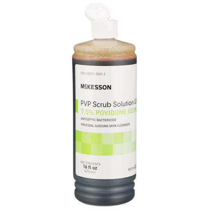 McKesson Bactericide Antiseptic PVP Scrub Solution, Bottle