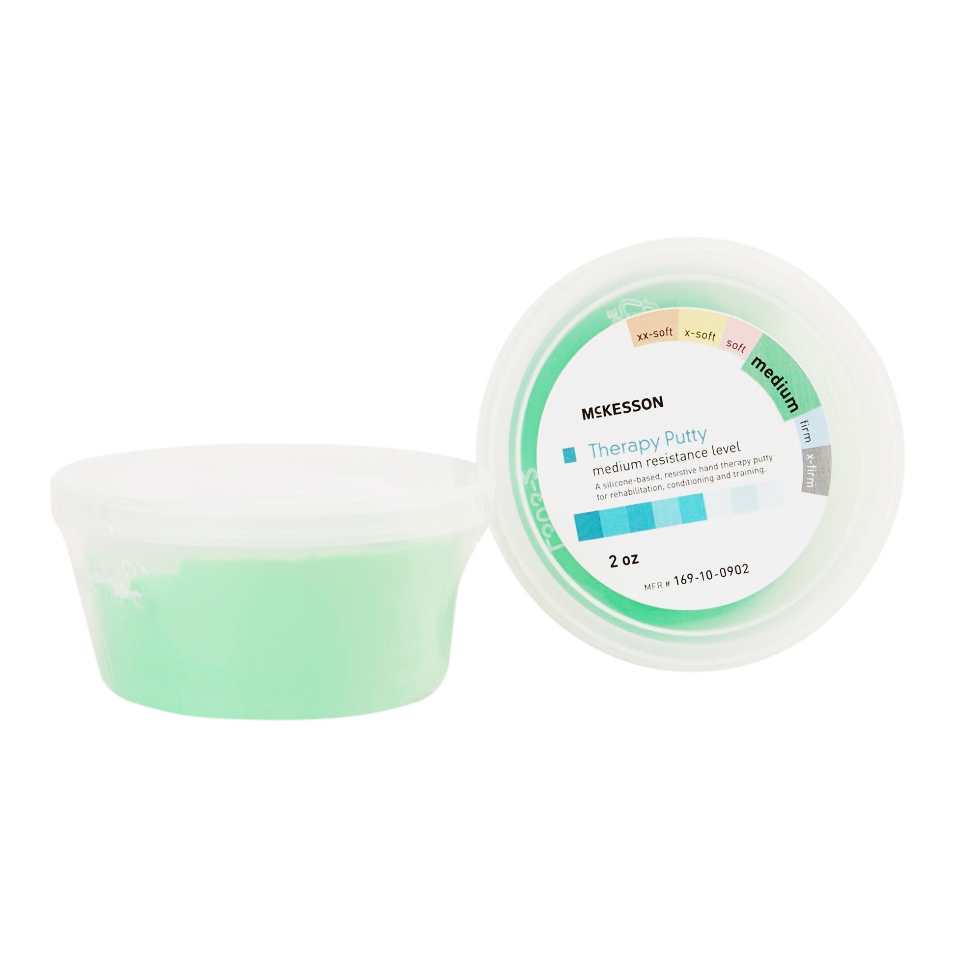 McKesson Therapy Putty, Green, Medium, Container