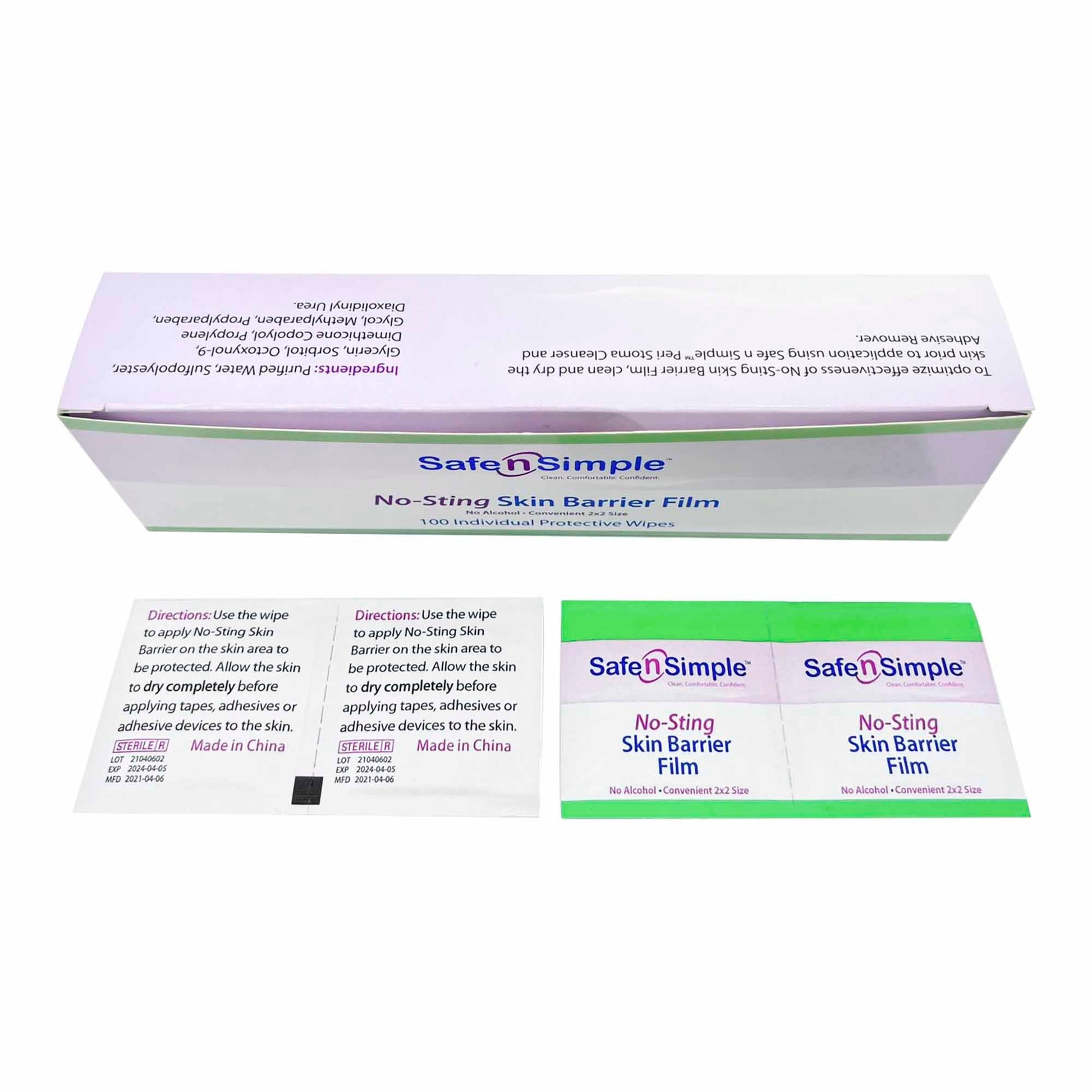 Safe n Simple™ Barrier Wipe