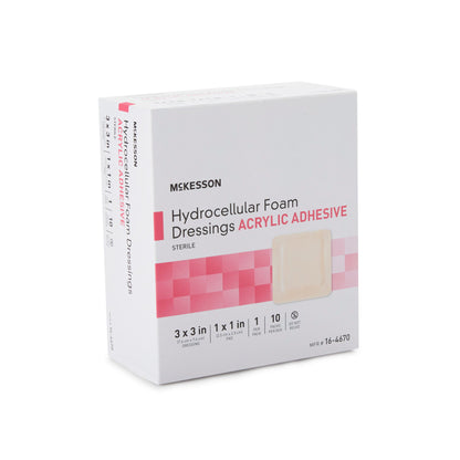 McKesson Adhesive Foam Dressing with Border