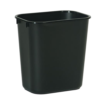 Deskside Wastepaper Basket, Black