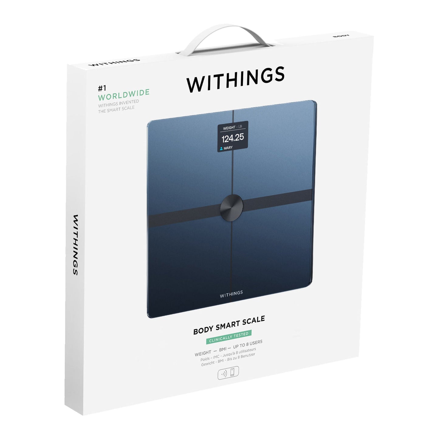 Withings Body Smart Wi-Fi Smart Scale, Black