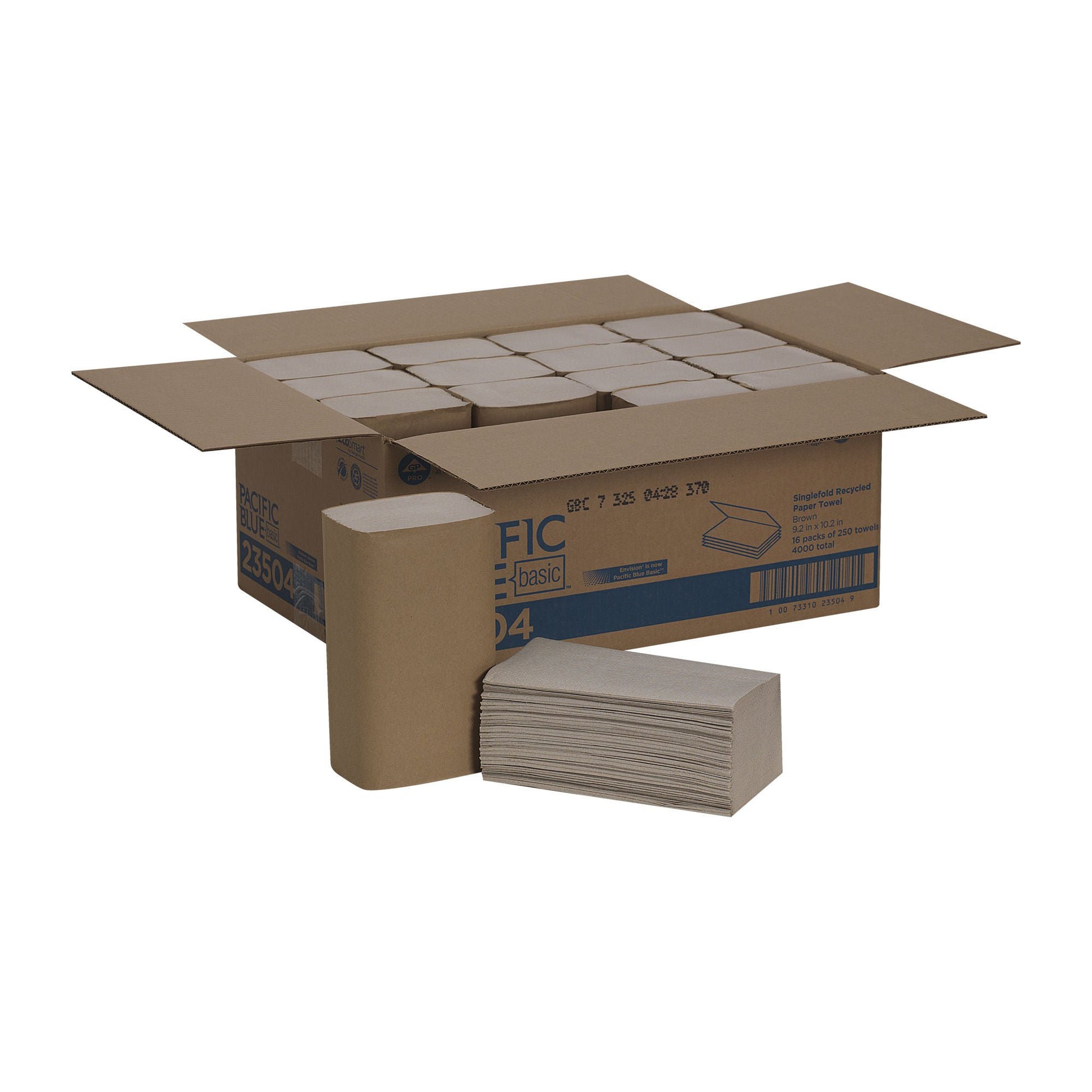 Pacific Blue Basic™ Single-Fold Paper Towel