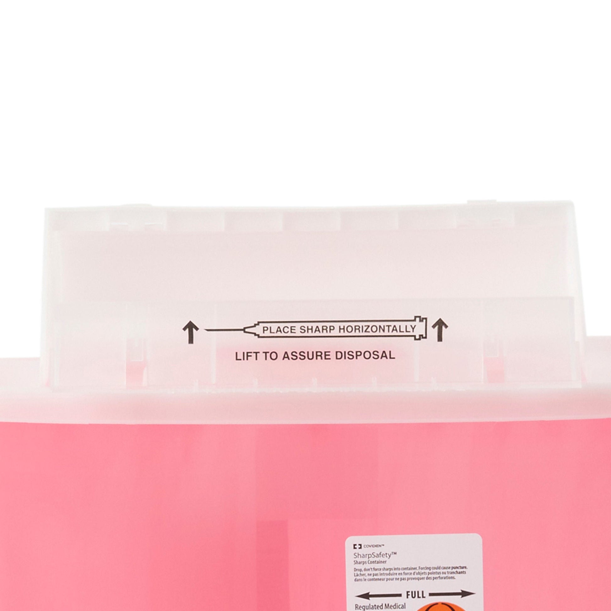 SharpStar™ In-Room™ Multi-purpose Sharps Container, 16½ x 13¾ x 6 Inch