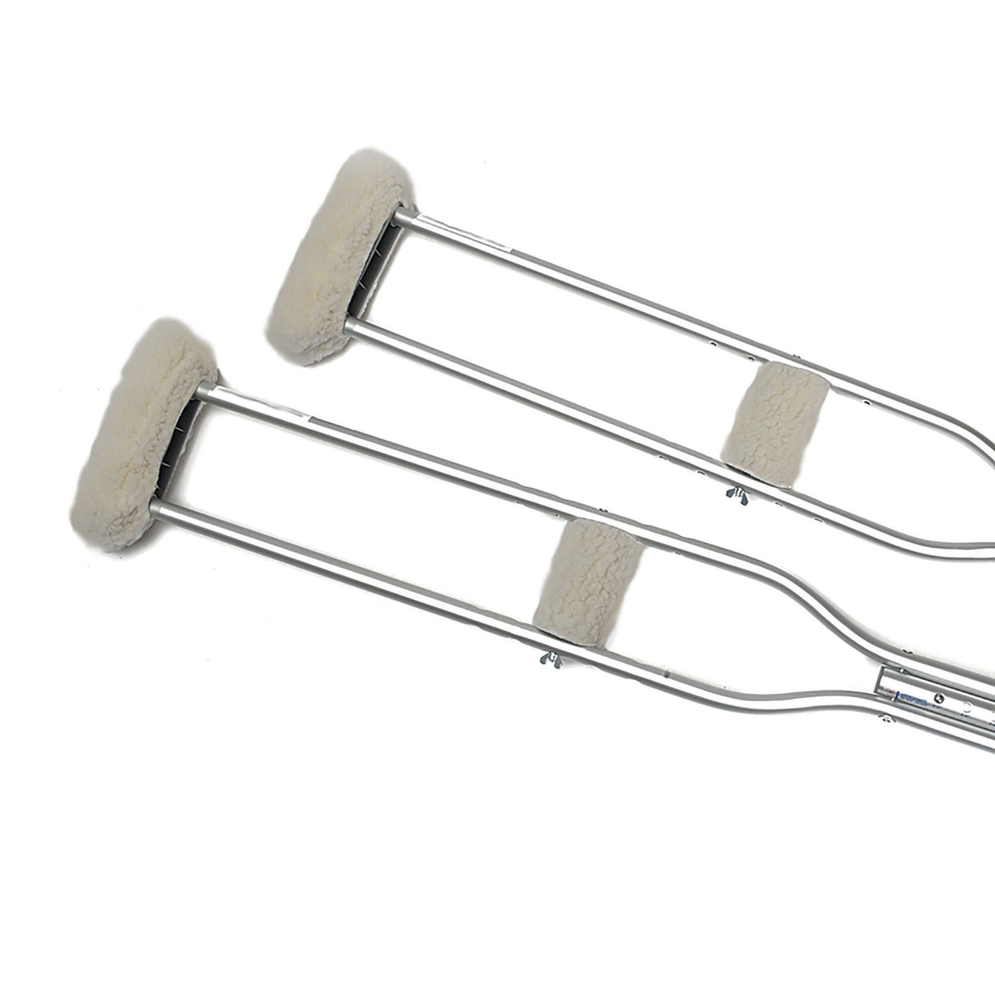 Hermell Crutch Cover And Hand Grips Set