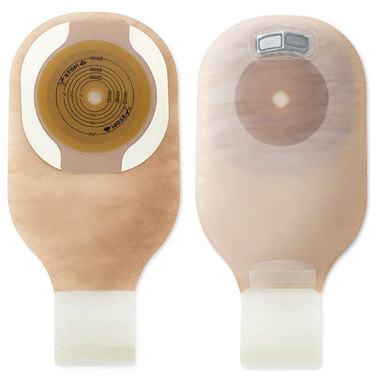 Premier™ One-Piece Beige Ostomy Pouch, Cut to Fit Stomas up to