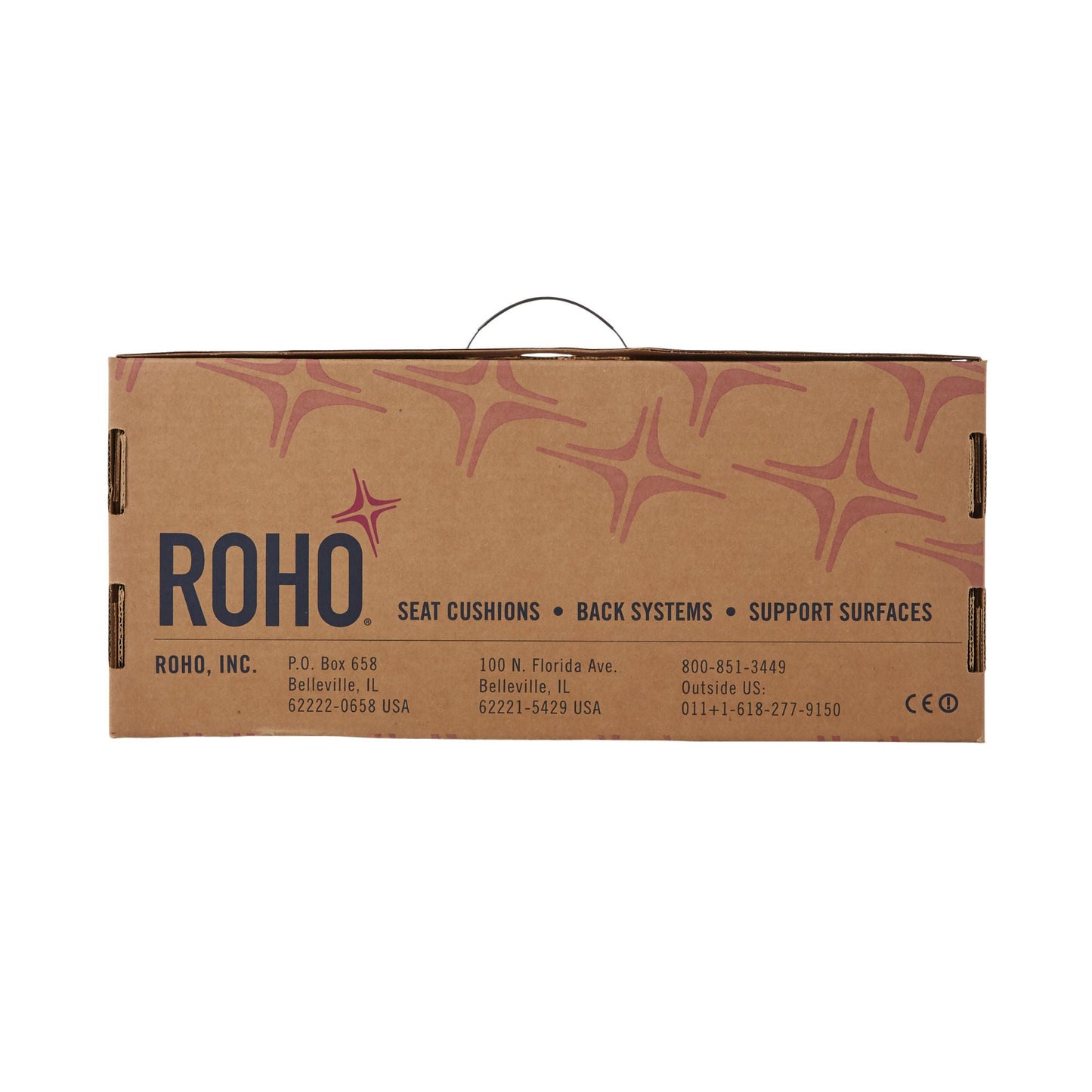 ROHO® Mosaic® Seat Cushion, 18 in. W x 18 in. D, Foam, Black, Inflatable