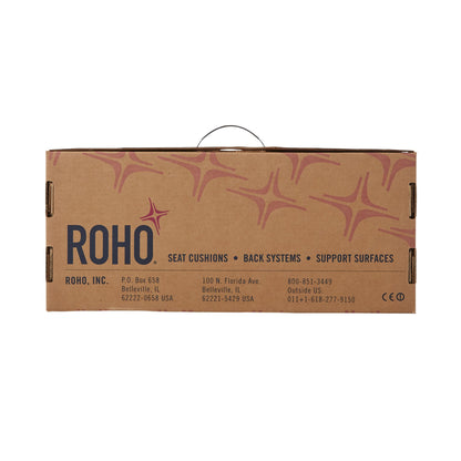 ROHO® Mosaic® Seat Cushion, 18 in. W x 18 in. D, Foam, Black, Inflatable