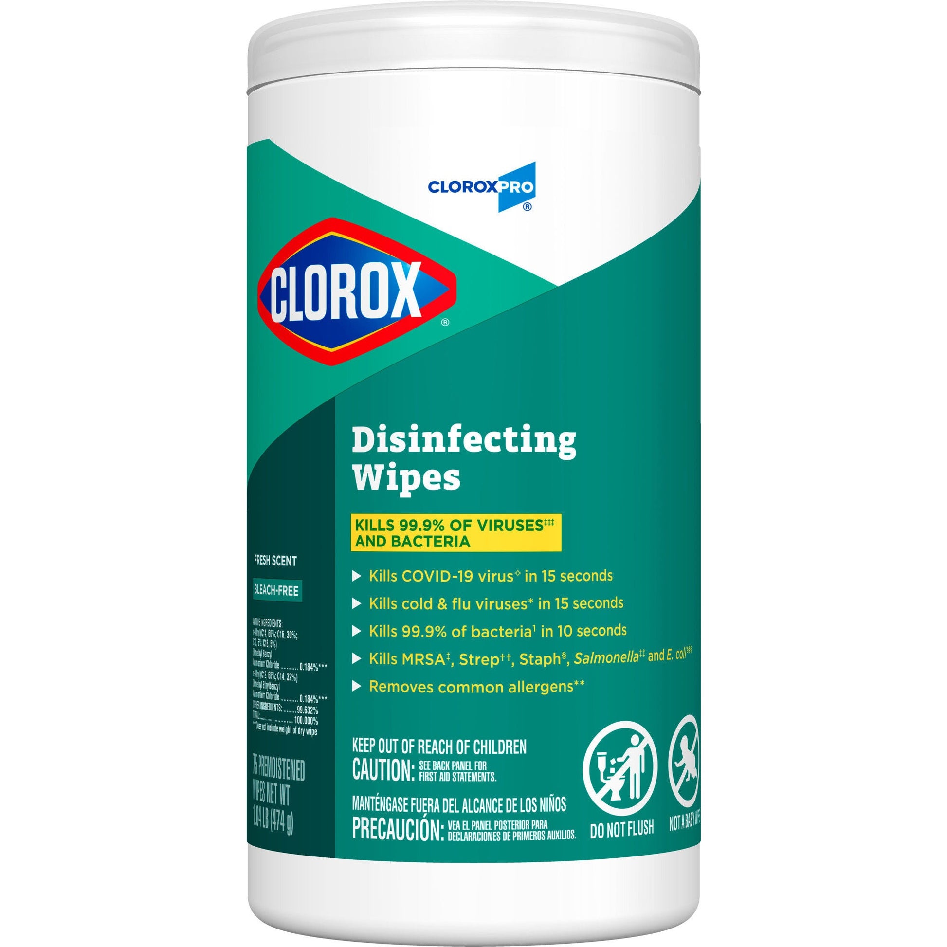 Clorox Pro™ Clorox® Disinfecting Wipes, Fresh Scent, .