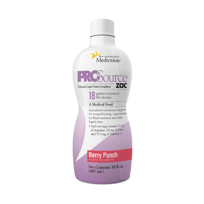 ProSource ZAC™ Berry Punch Complete Liquid Protein for Medical Food Use
