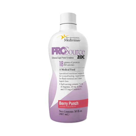 ProSource ZAC™ Berry Punch Complete Liquid Protein for Medical Food Use