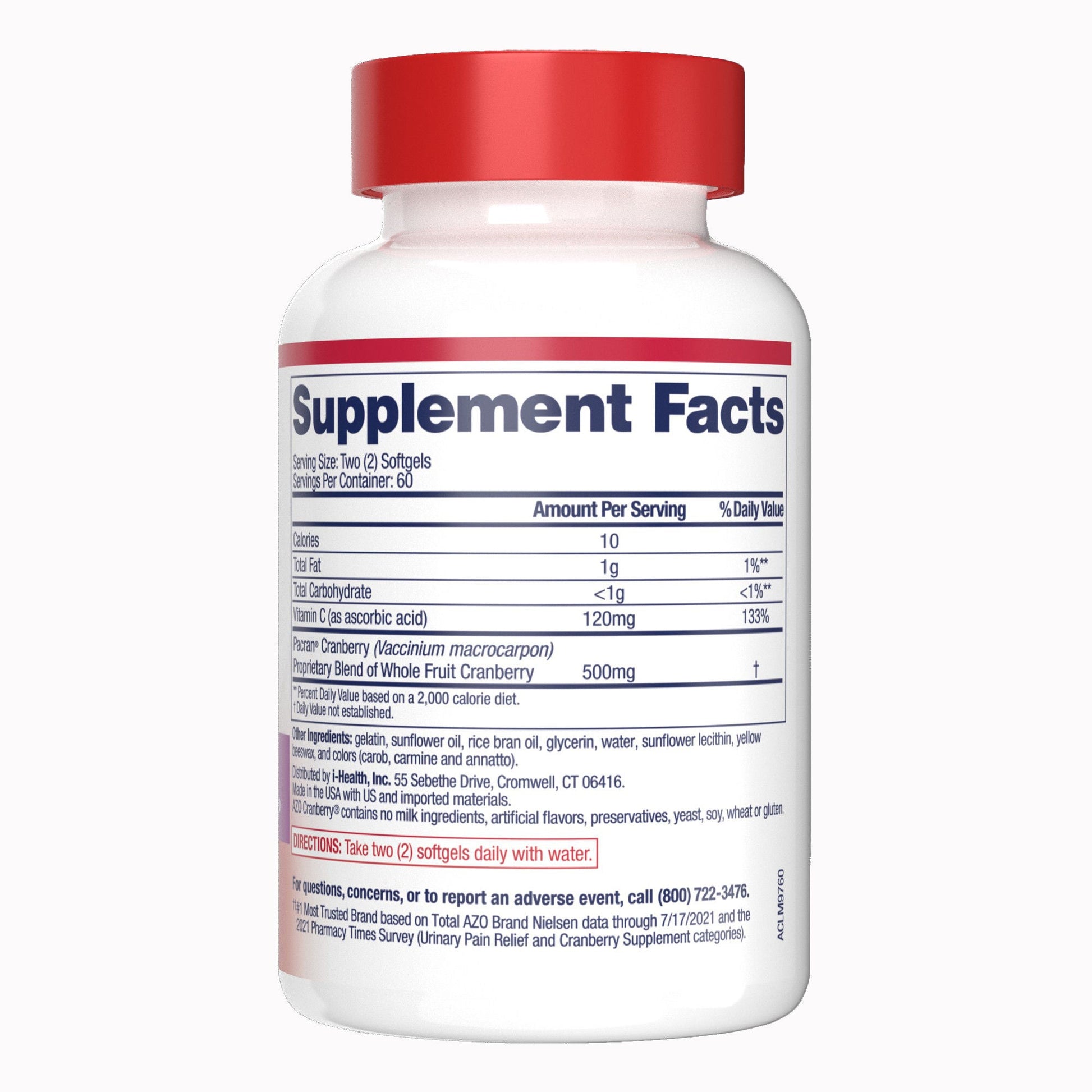 AZO Urinary Tract Health Dietary Supplement Softgel