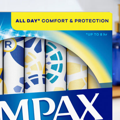 Tampax® Pearl Tampons Super Absorbency Unscented