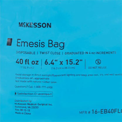 McKesson Emesis Bag