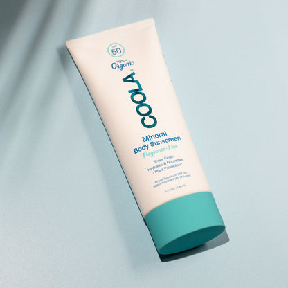Coola® Mineral Body Sunscreen SPF 50 Fragrance Free, Tube