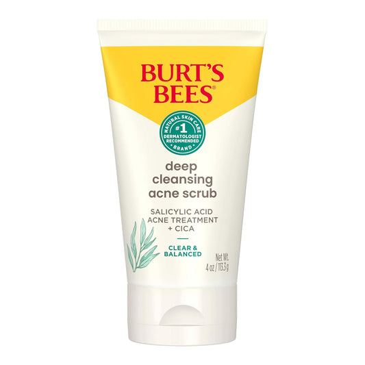 Burt's Bees® Natural Acne Solutions Deep Cleansing Scrub with Salicylic Acid