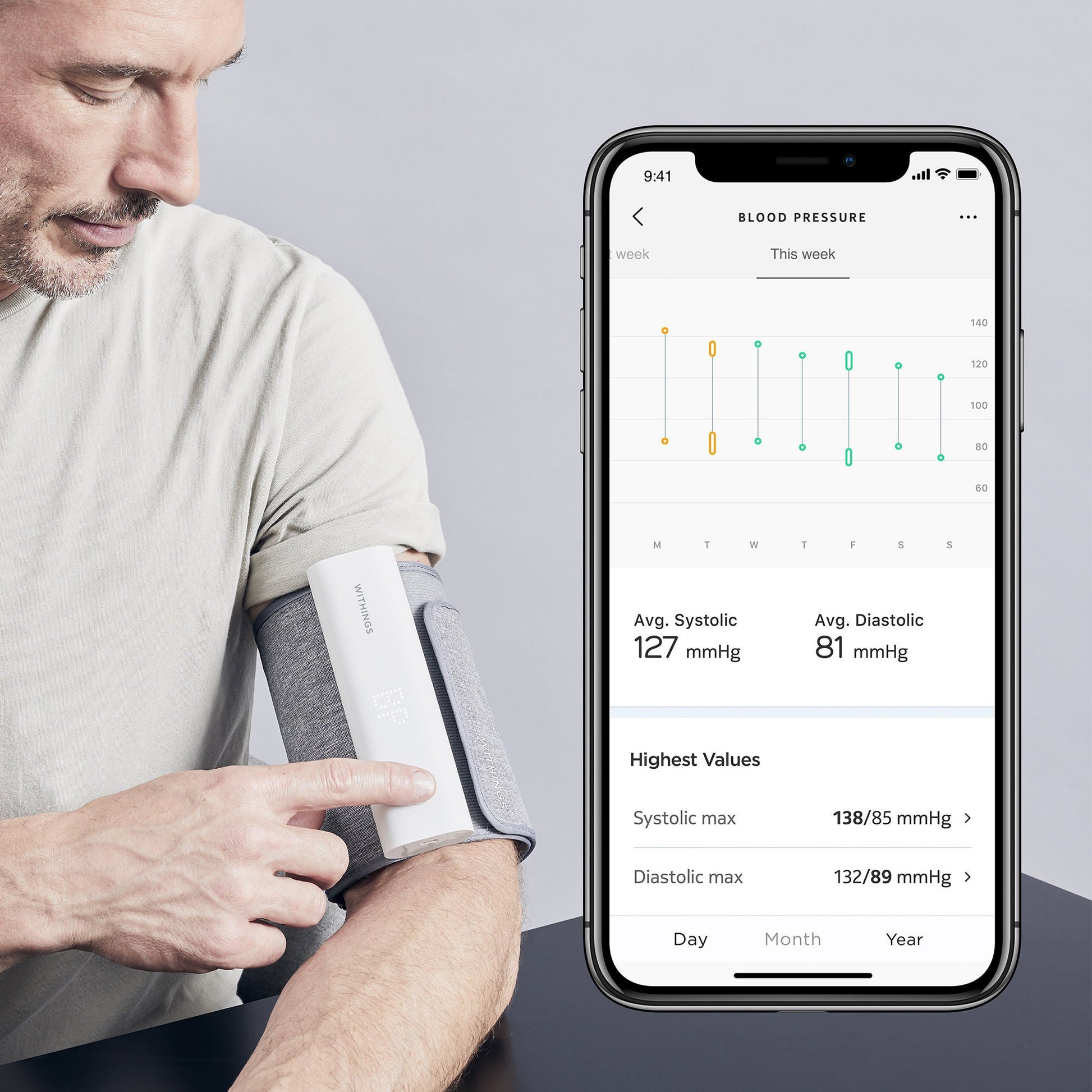 Withings Smart Blood Pressure Monitor