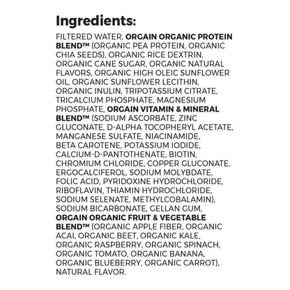Orgain® Organic Nutrition™ Vegan Vanilla Nutritional Shake, carton