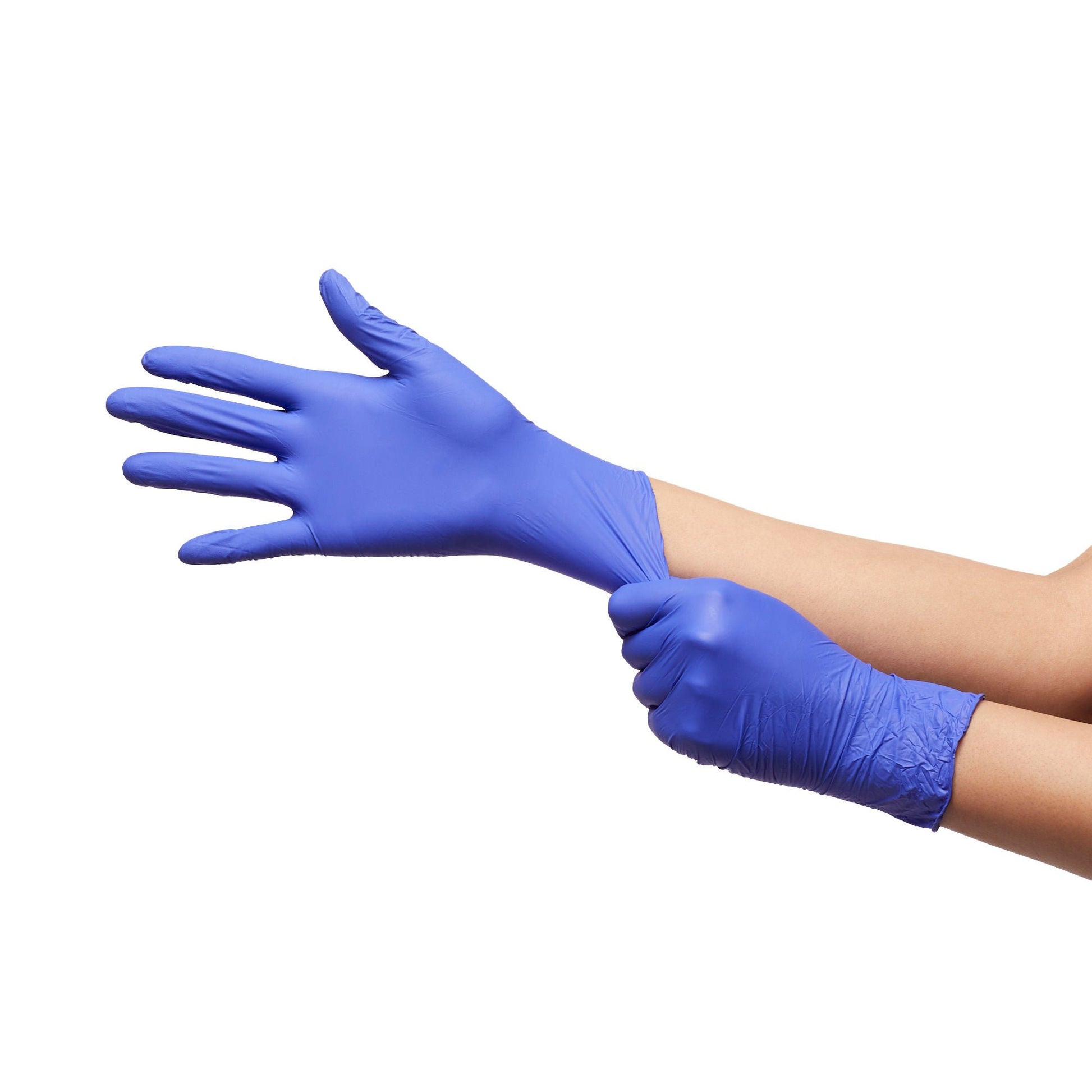 McKesson Confiderm® 3.0 Nitrile Exam Gloves, Blue - view 7