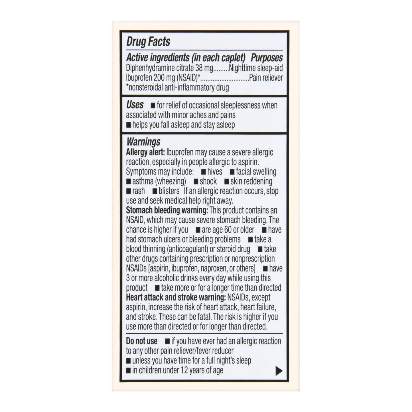 Foster & Thrive™ Ibuprofen PM Coated Caplets