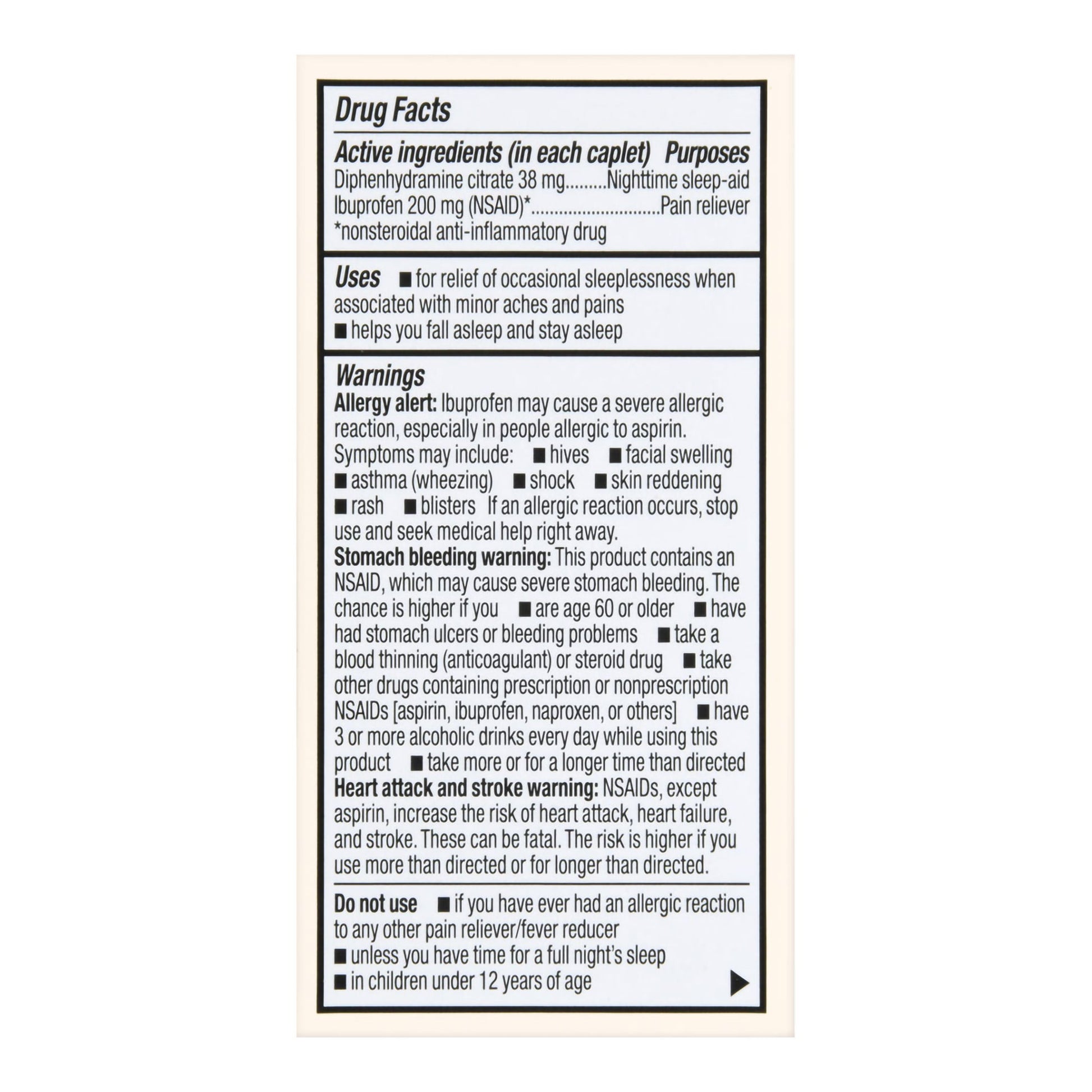 Foster & Thrive™ Ibuprofen PM Coated Caplets