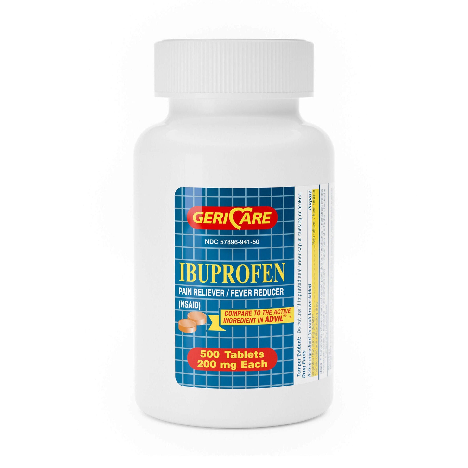 Geri-Care Pain Relief 200 mg Strength Ibuprofen Tablet