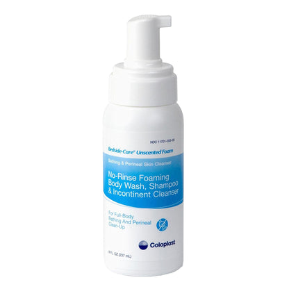 Bedside-Care® Foam Cleanser, Unscented, Shampoo and Body Wash, bottle
