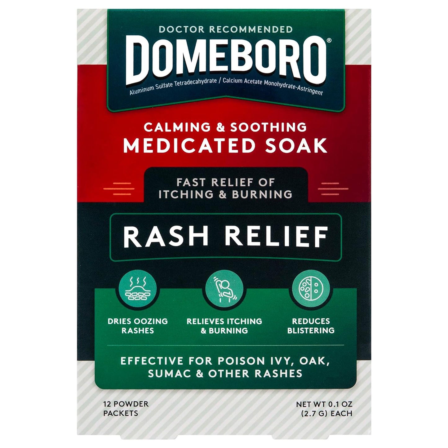 Domeboro® Aluminum Acetate Rash Relief