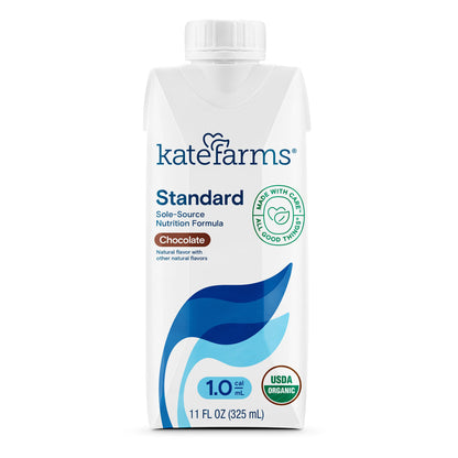 Kate Farms® Standard 1.0 Chocolate Sole-Source Nutrition Formula