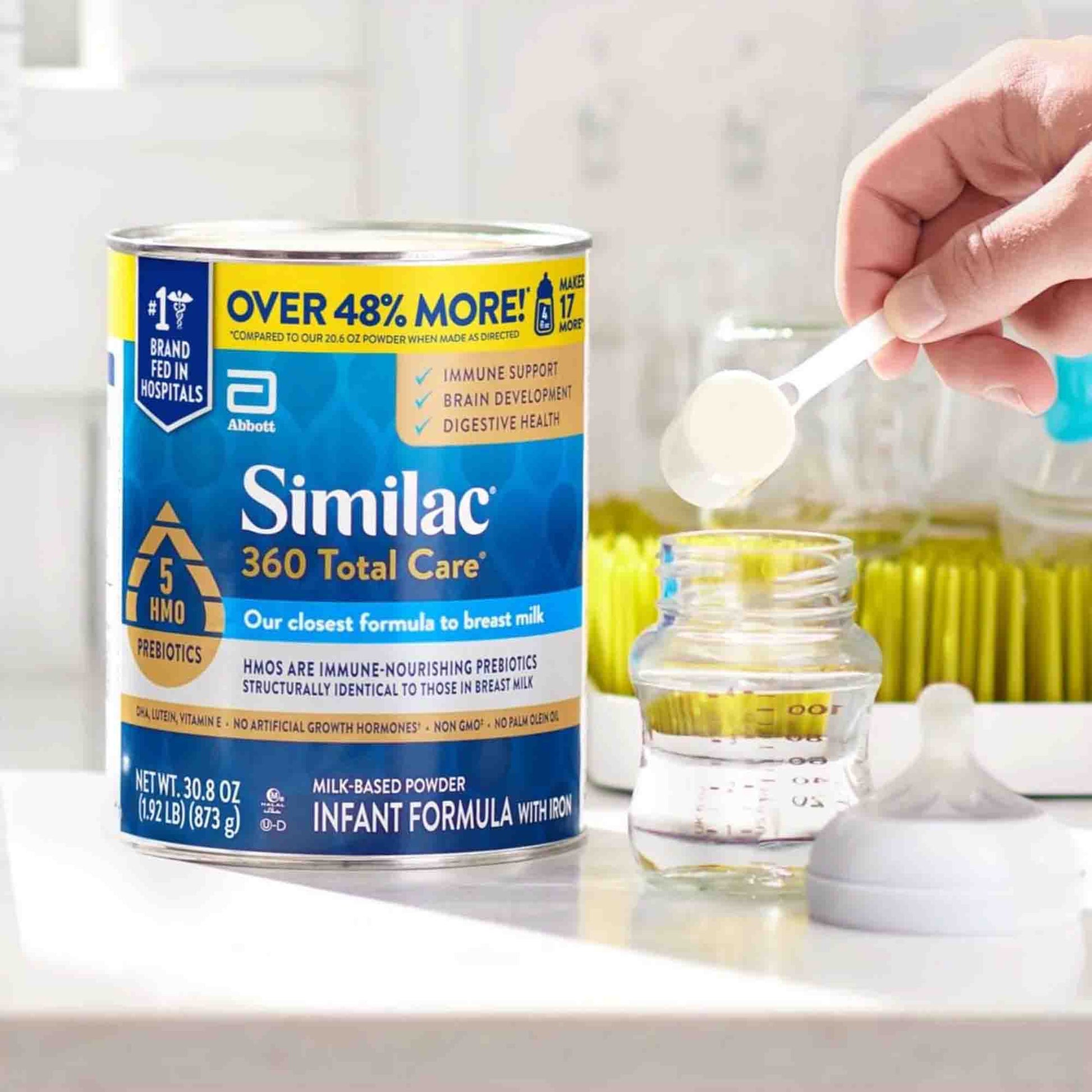 Similac® 360 Total Care® Milk-Based Powder Infant Formula