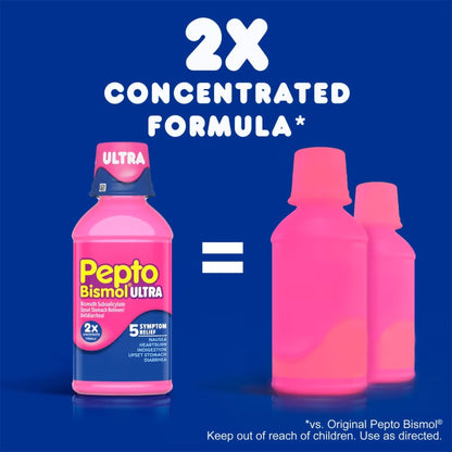 Pepto Bismol® Ultra Bismuth Subsalicylate Anti-Diarrheal