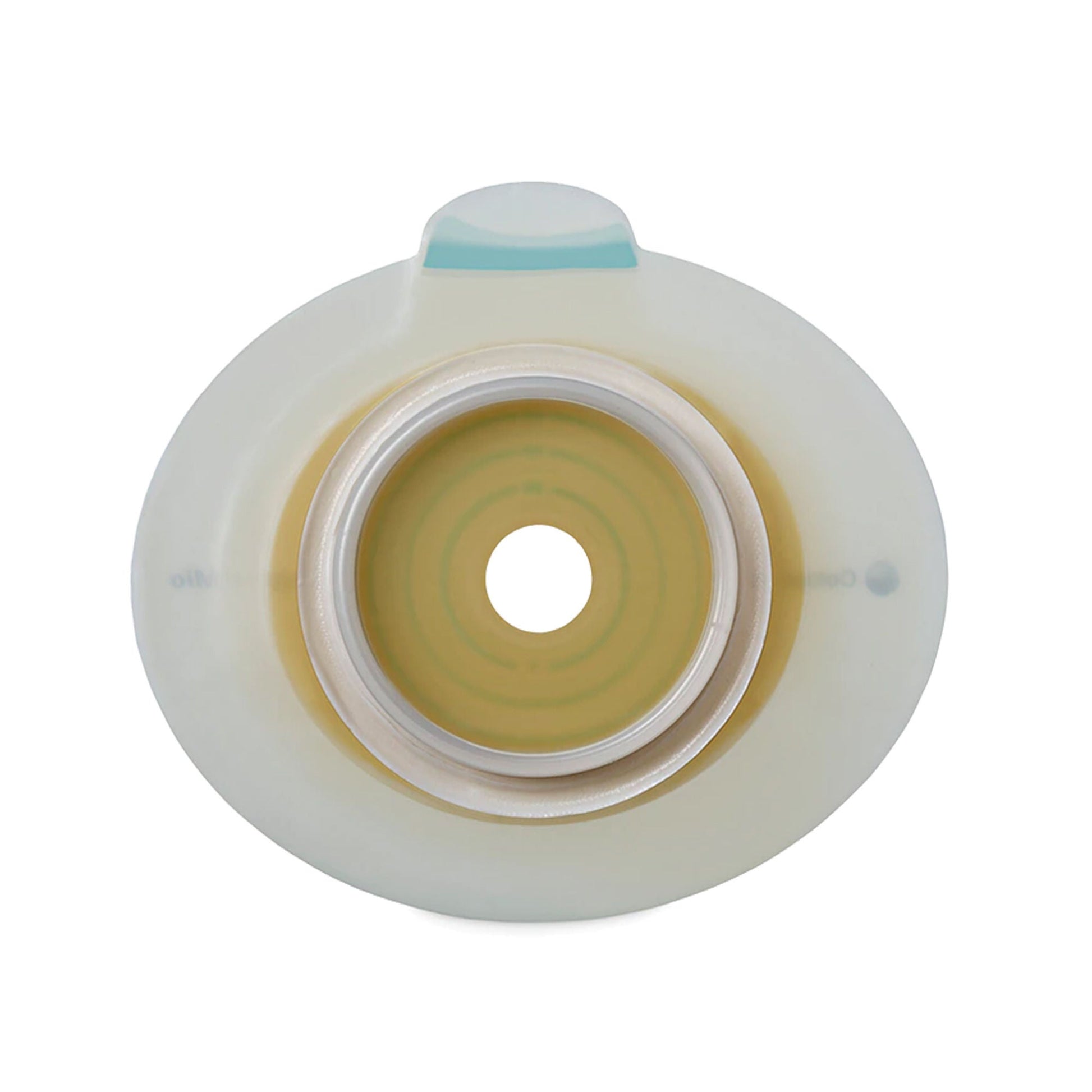 SenSura® Mio Click Ostomy Barrier, Stoma Opening, Yellow Match